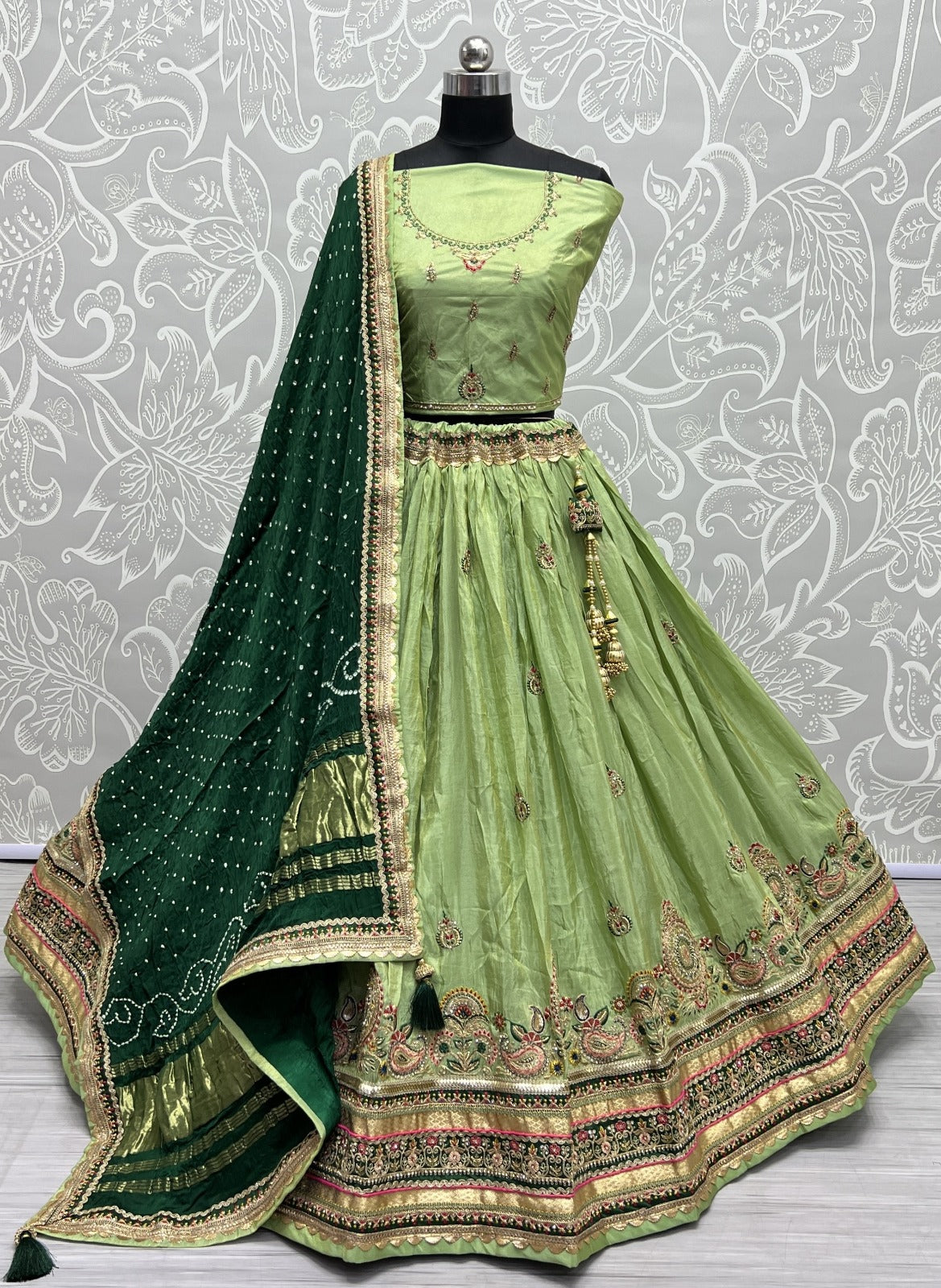 2599 Anjani Art Silk Lehenga Choli