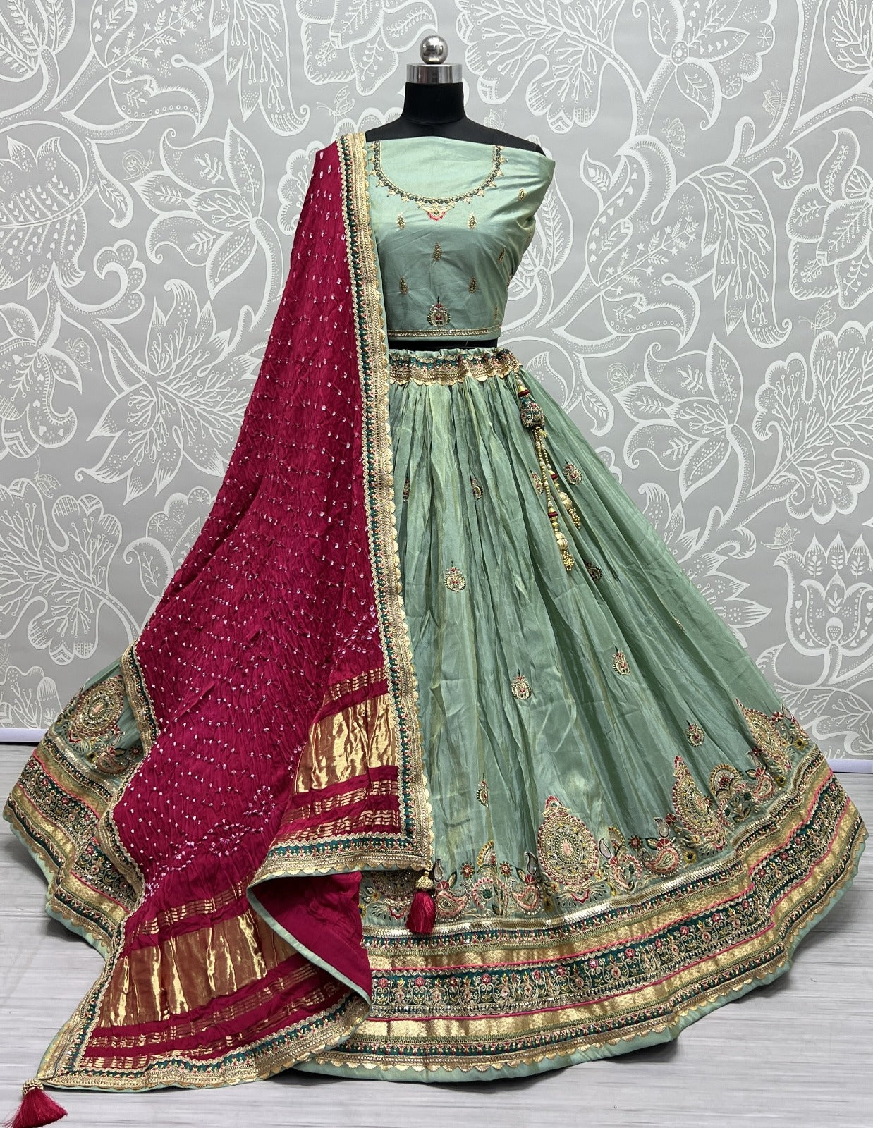 2599 Anjani Art Silk Lehenga Choli