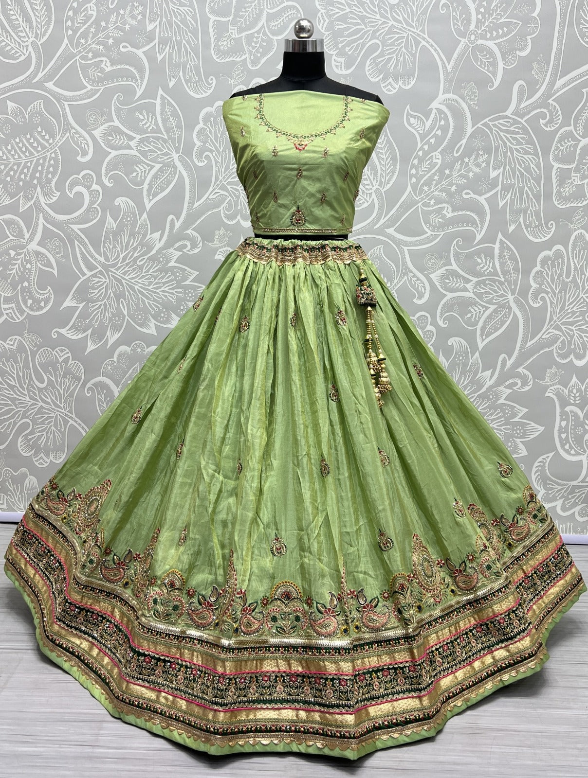 2599 Anjani Art Silk Lehenga Choli