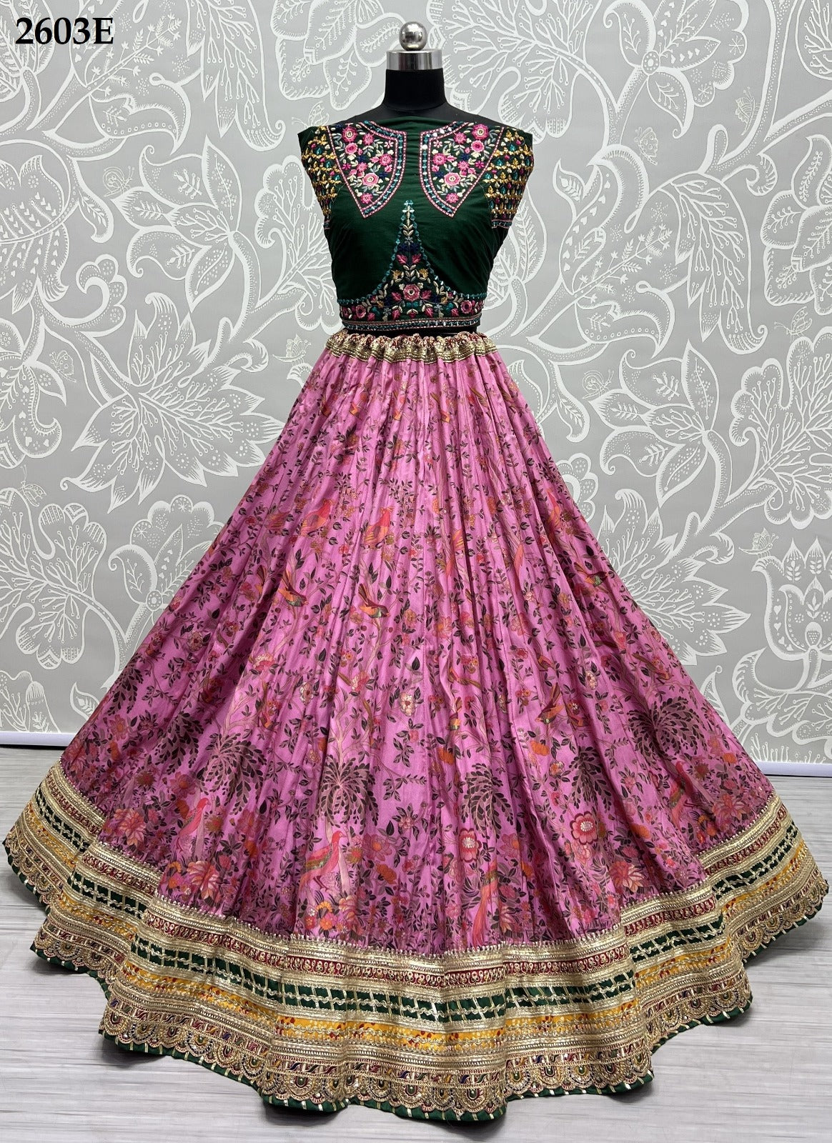 2603 Anjani Art Silk Lehenga Choli
