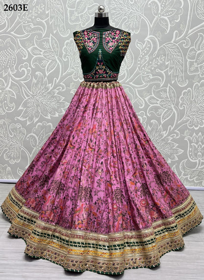 2603 Anjani Art Silk Lehenga Choli