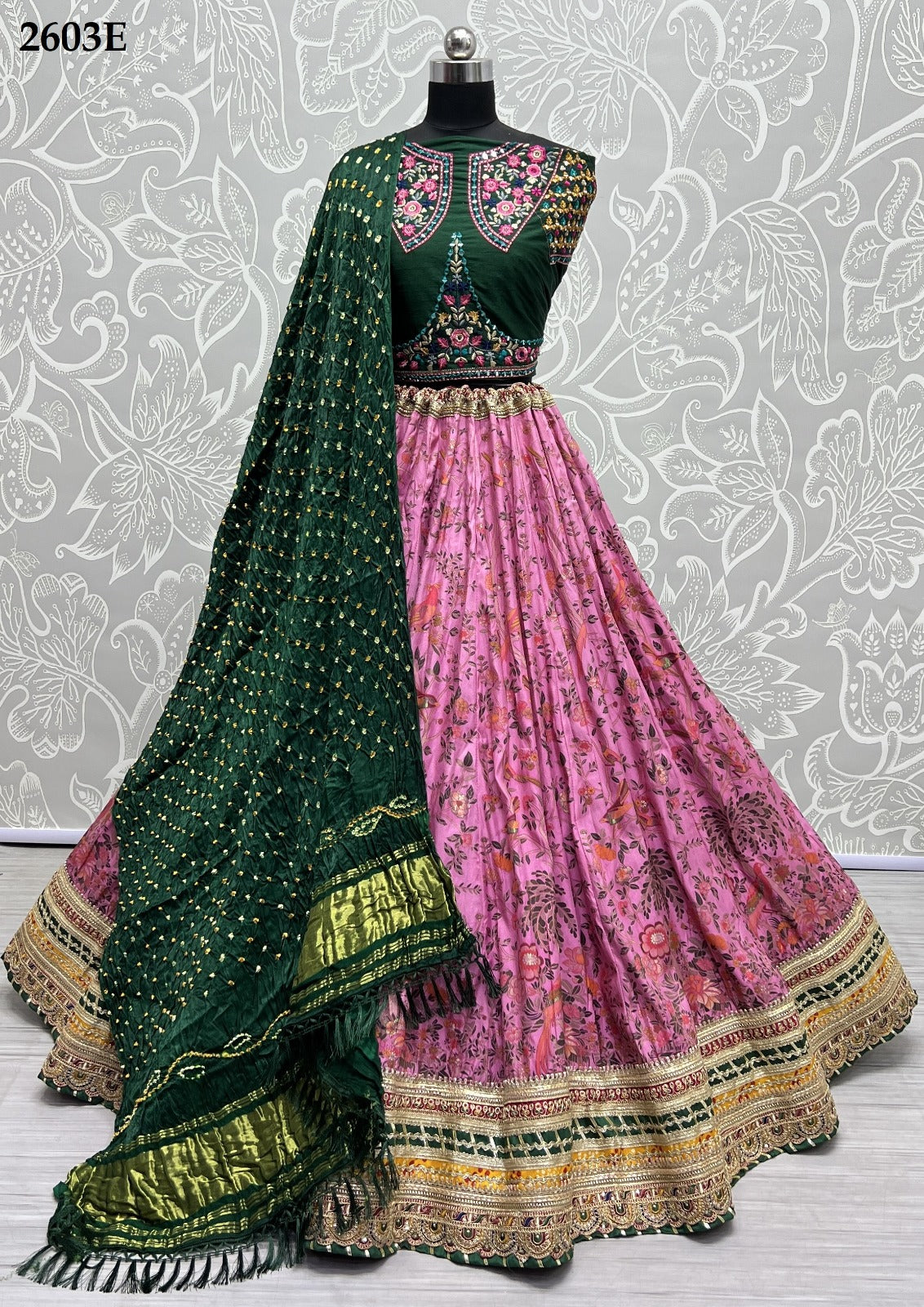 2603 Anjani Art Silk Lehenga Choli