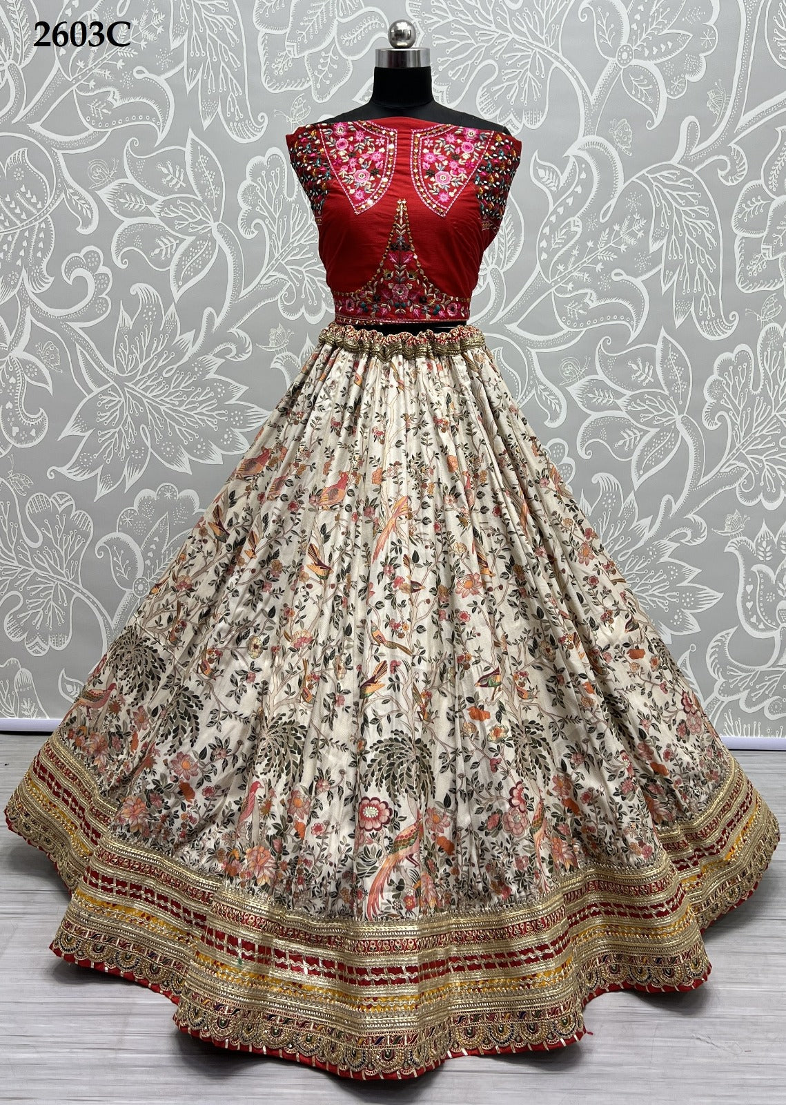 2603 Anjani Art Silk Lehenga Choli