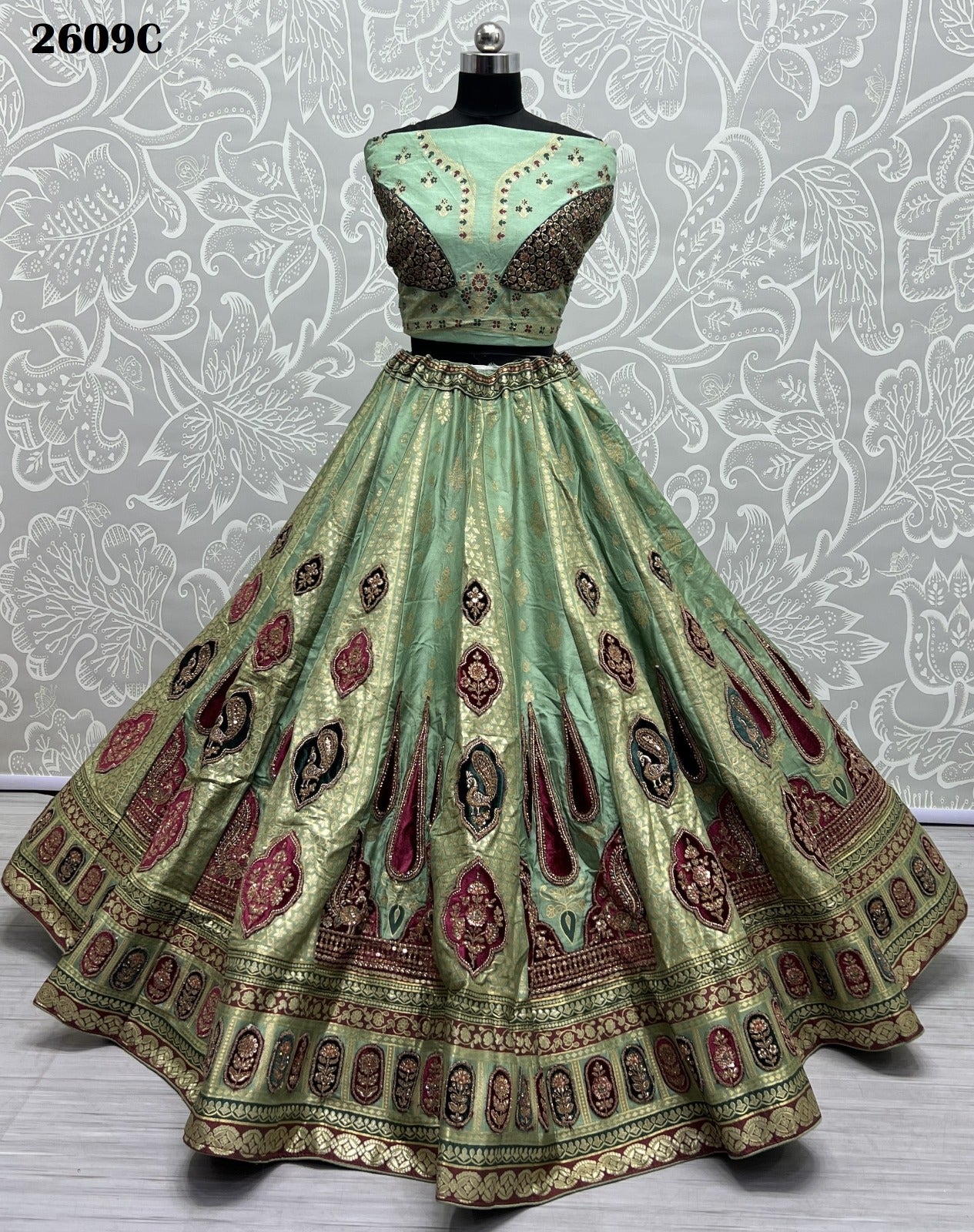 2609 Anjani Art Silk Lehenga Choli