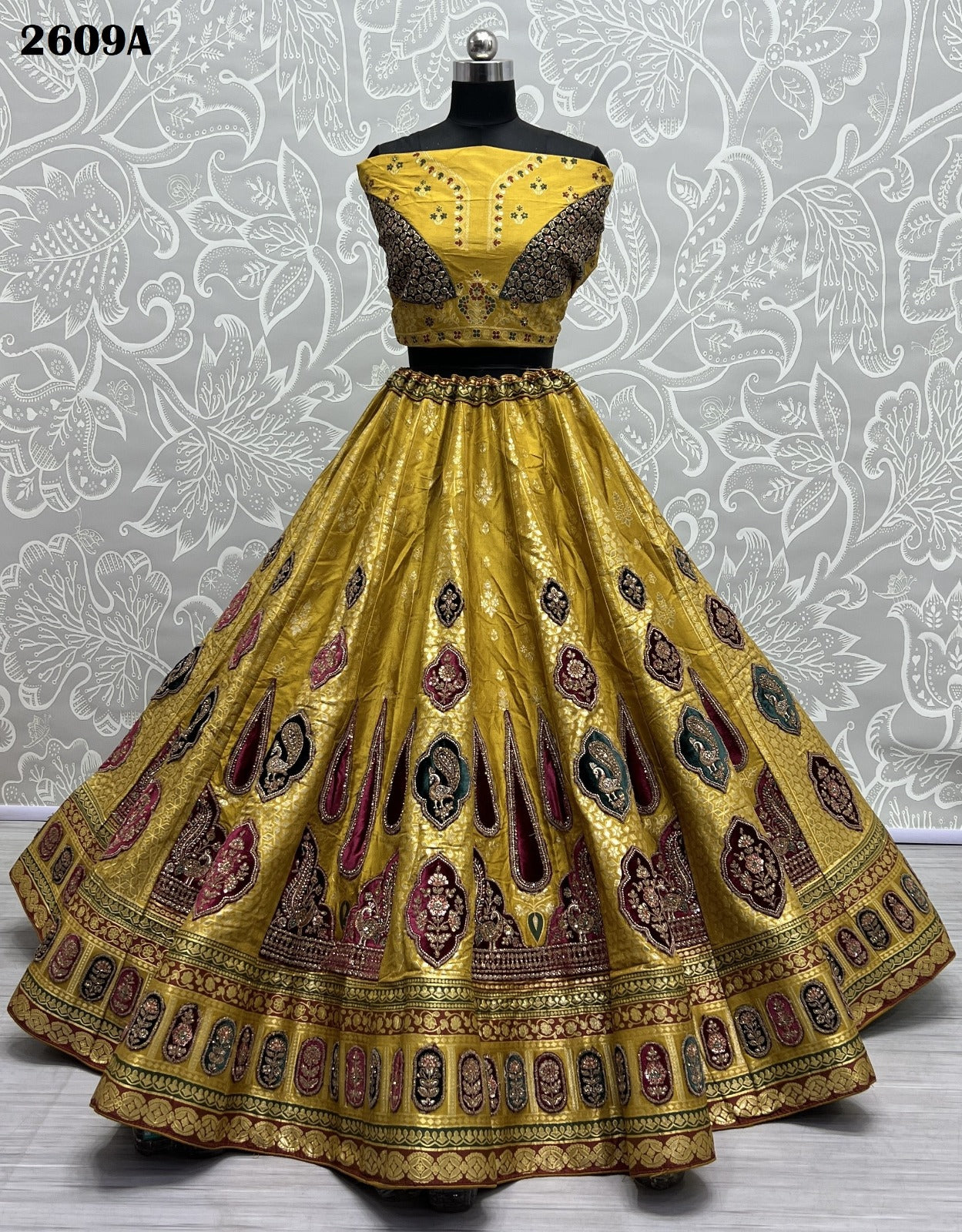 2609 Anjani Art Silk Lehenga Choli