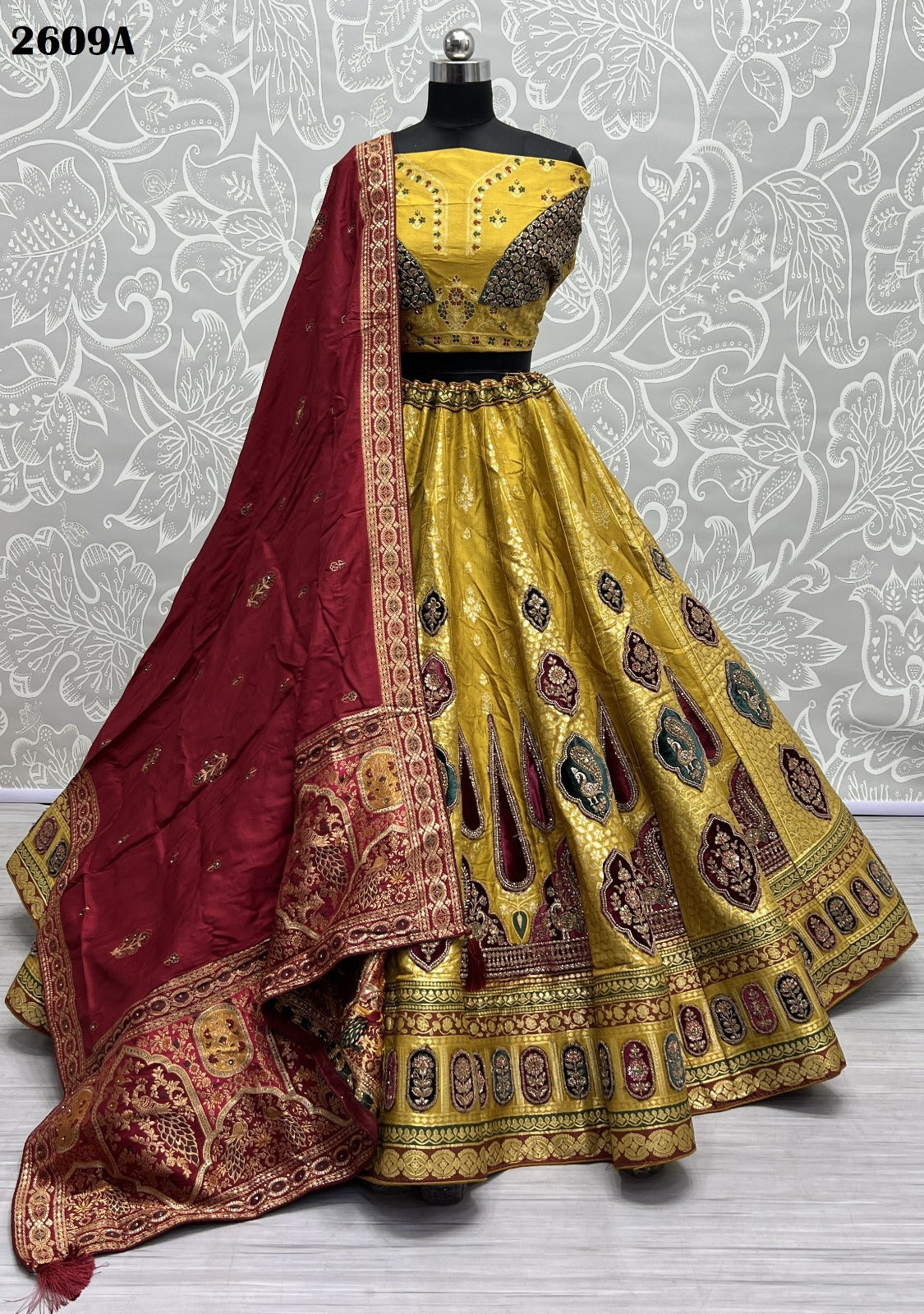 2609 Anjani Art Silk Lehenga Choli