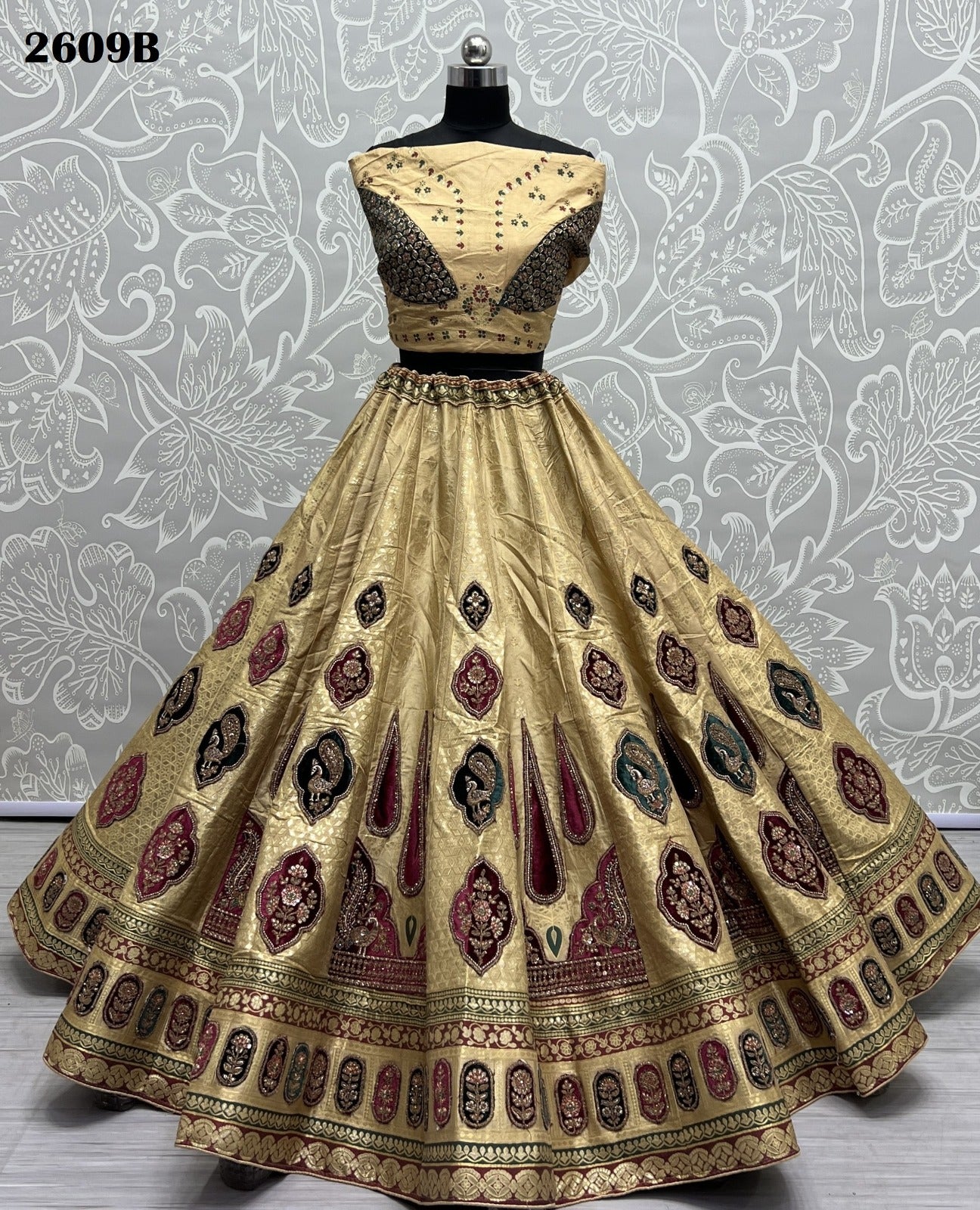 2609 Anjani Art Silk Lehenga Choli