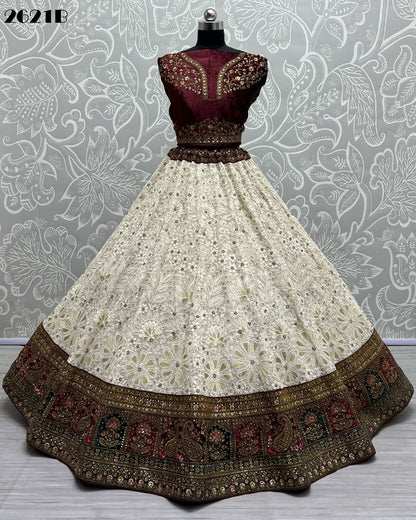 2621 Anjani Art Georgette Lehenga Choli