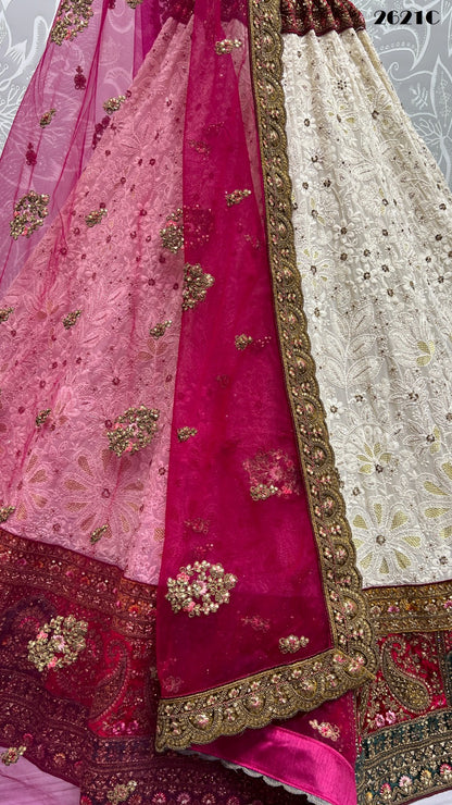 2621 Anjani Art Georgette Lehenga Choli