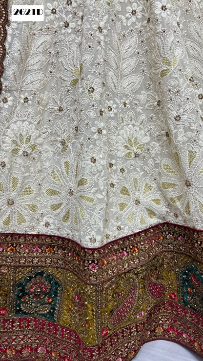 2621 Anjani Art Georgette Lehenga Choli