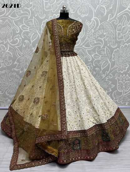 2621 Anjani Art Georgette Lehenga Choli