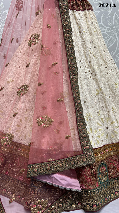2621 Anjani Art Georgette Lehenga Choli