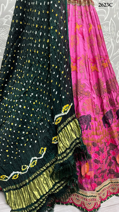 2623 Anjani Art Silk Lehenga Choli