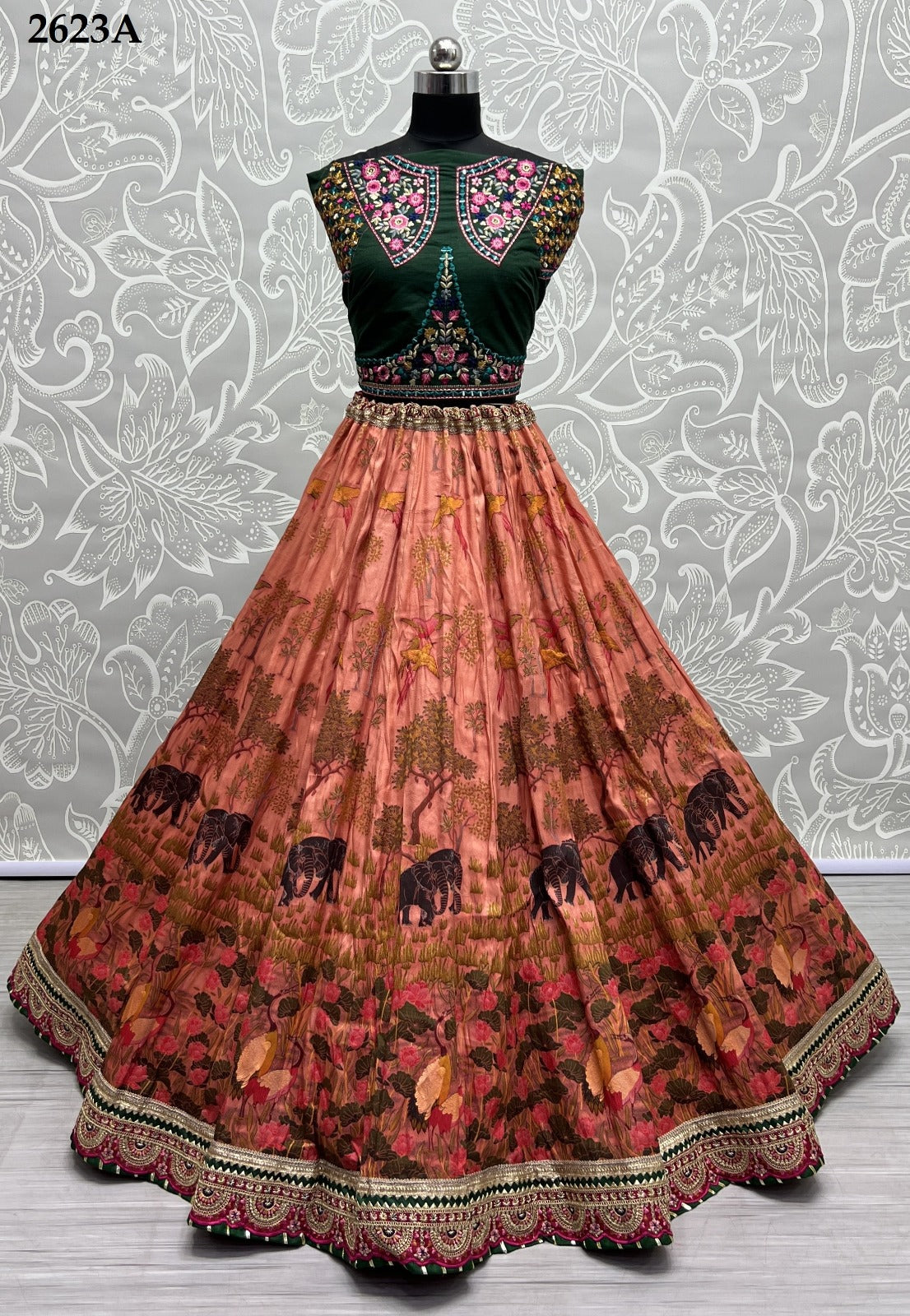 2623 Anjani Art Silk Lehenga Choli