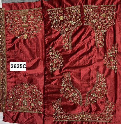 2625 Anjani Art Velvet Bridal Lehenga Choli