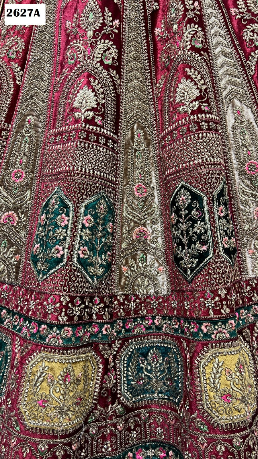 Pakistani Handmade Embroidered Wedding Wear Outfits - Classy Corner