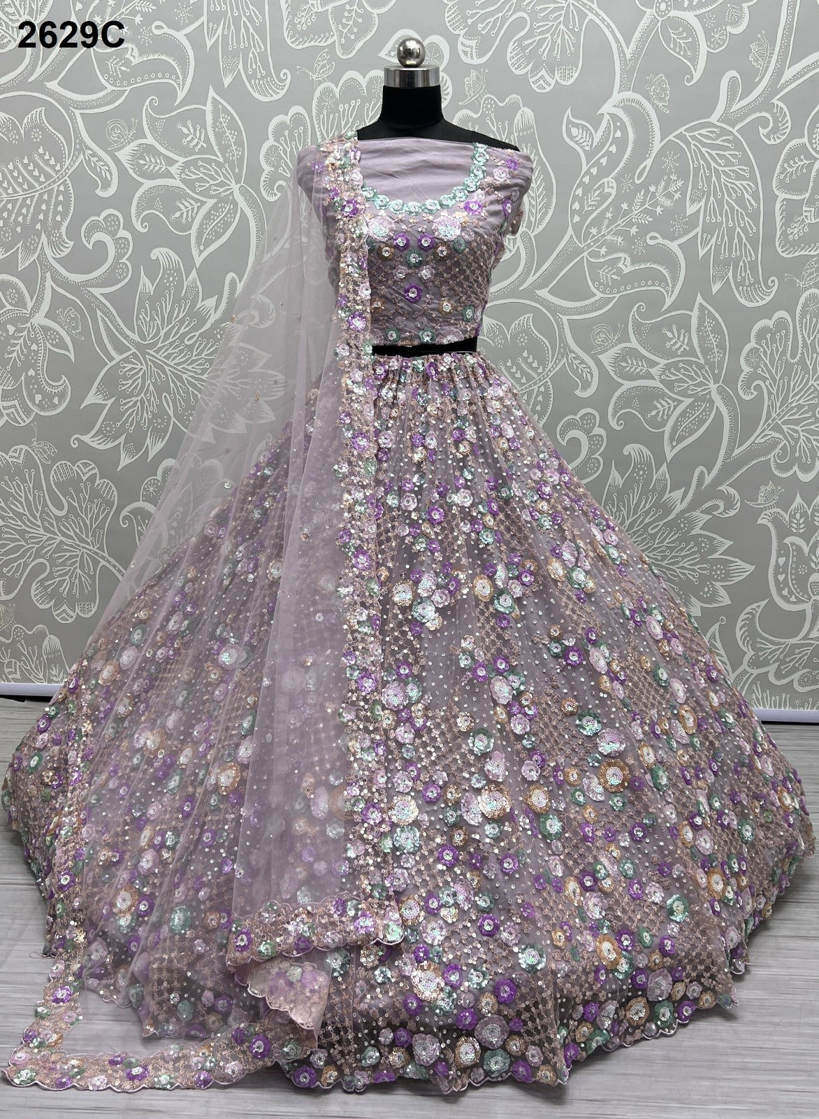 2629 Anjani Art Heavy Net Lehenga Choli