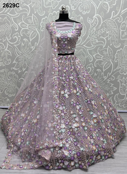 2629 Anjani Art Heavy Net Lehenga Choli