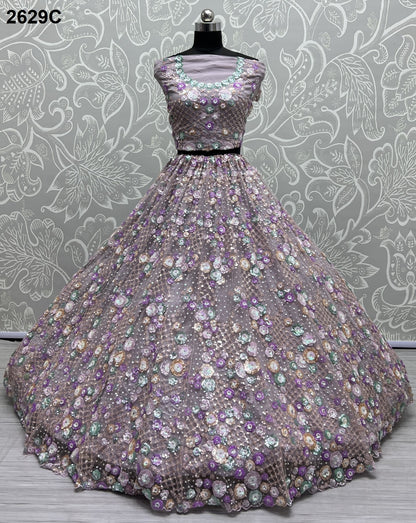 2629 Anjani Art Heavy Net Lehenga Choli