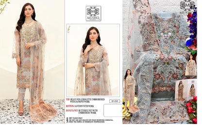 263-265-267-268 Mushq Georgette Pakistani Salwar Suits