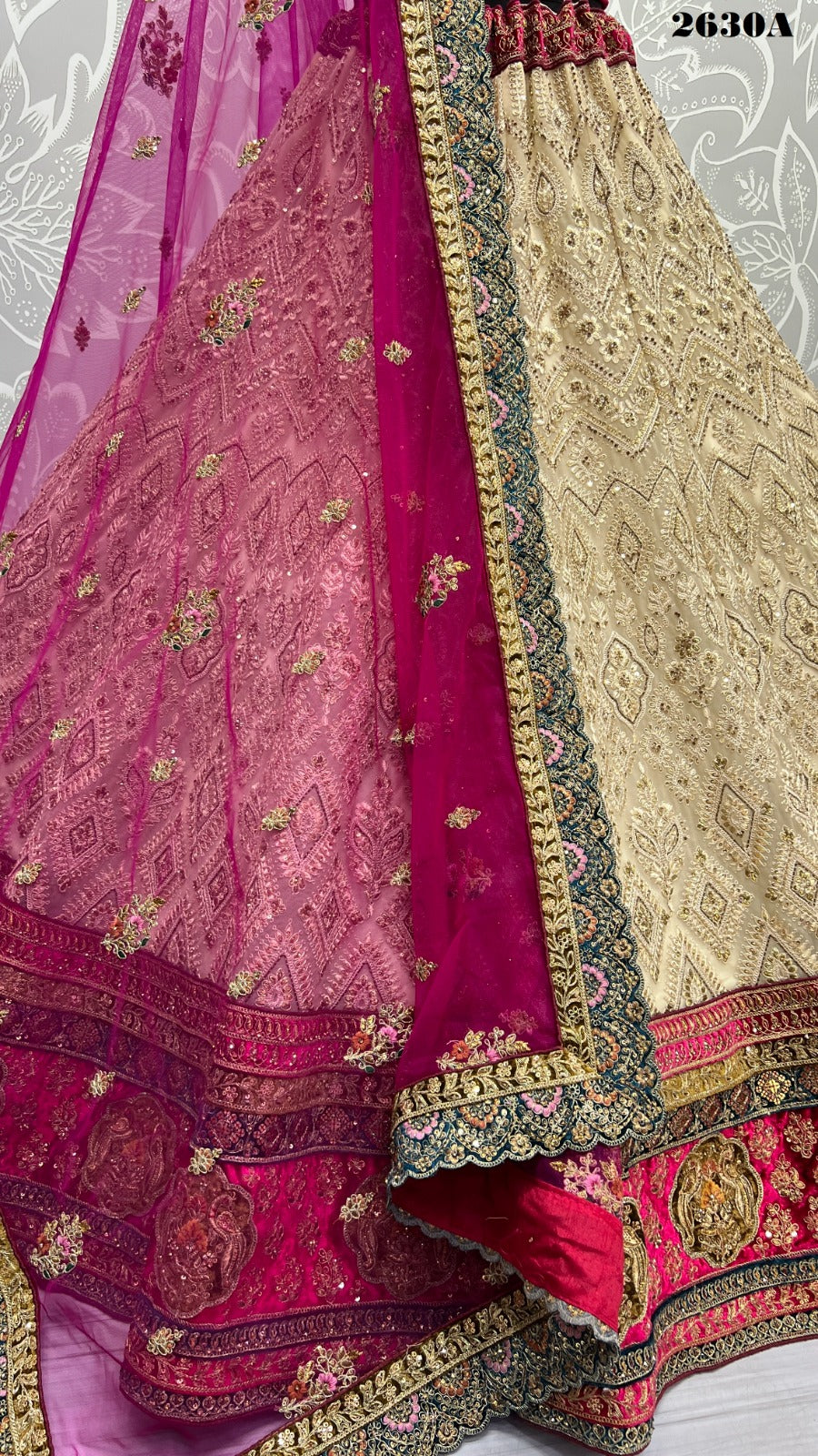 2630 Anjani Art Net Bridal Lehenga Choli