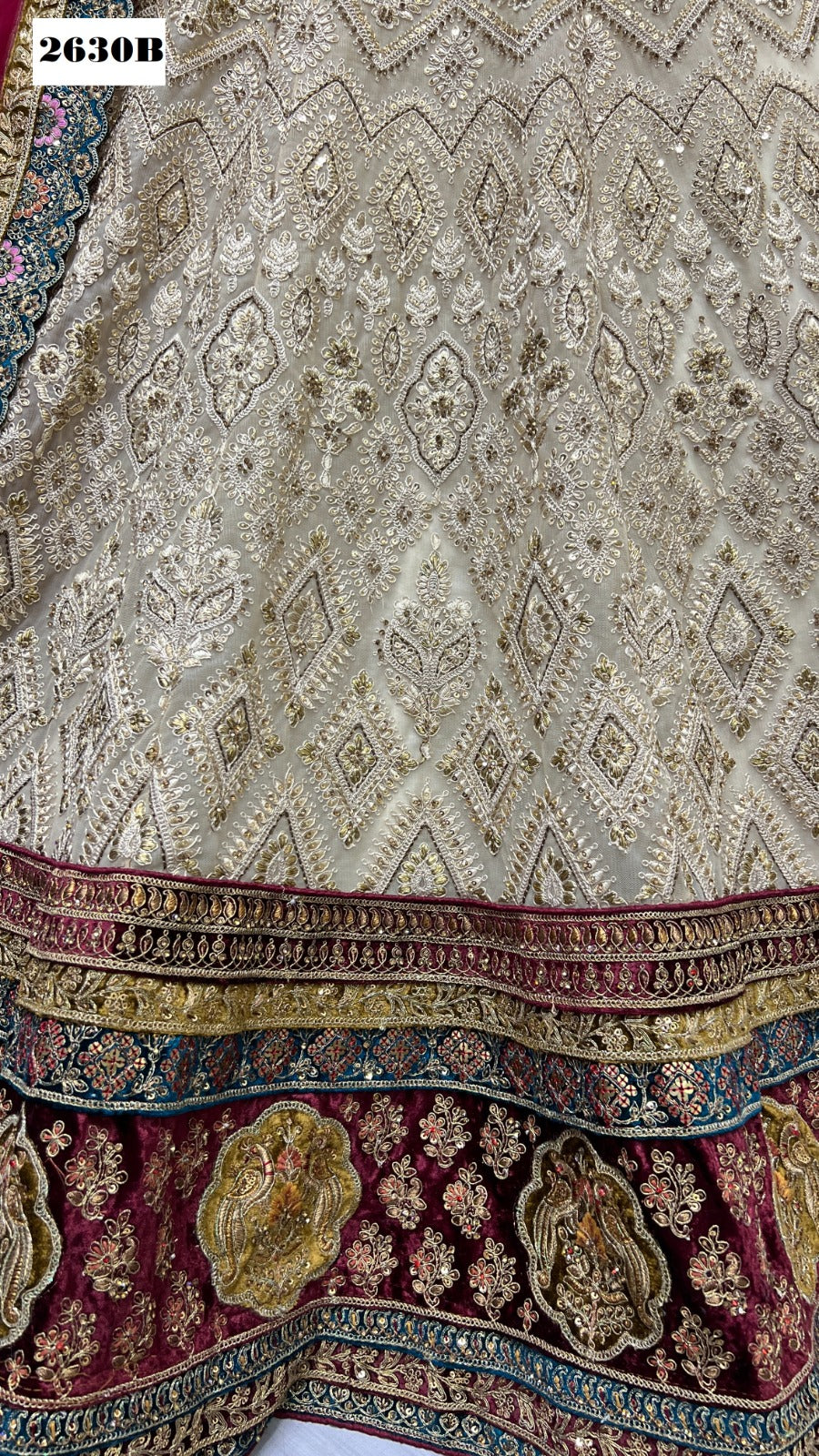 2630 Anjani Art Net Bridal Lehenga Choli