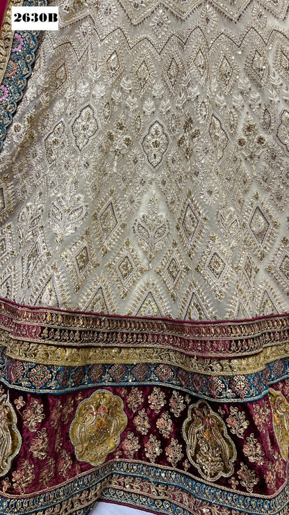 2630 Anjani Art Net Bridal Lehenga Choli