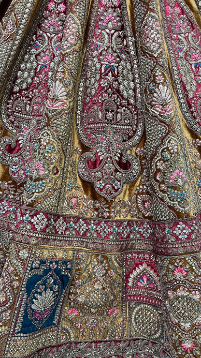 2631 Anjani Art Velvet Bridal Lehenga Choli