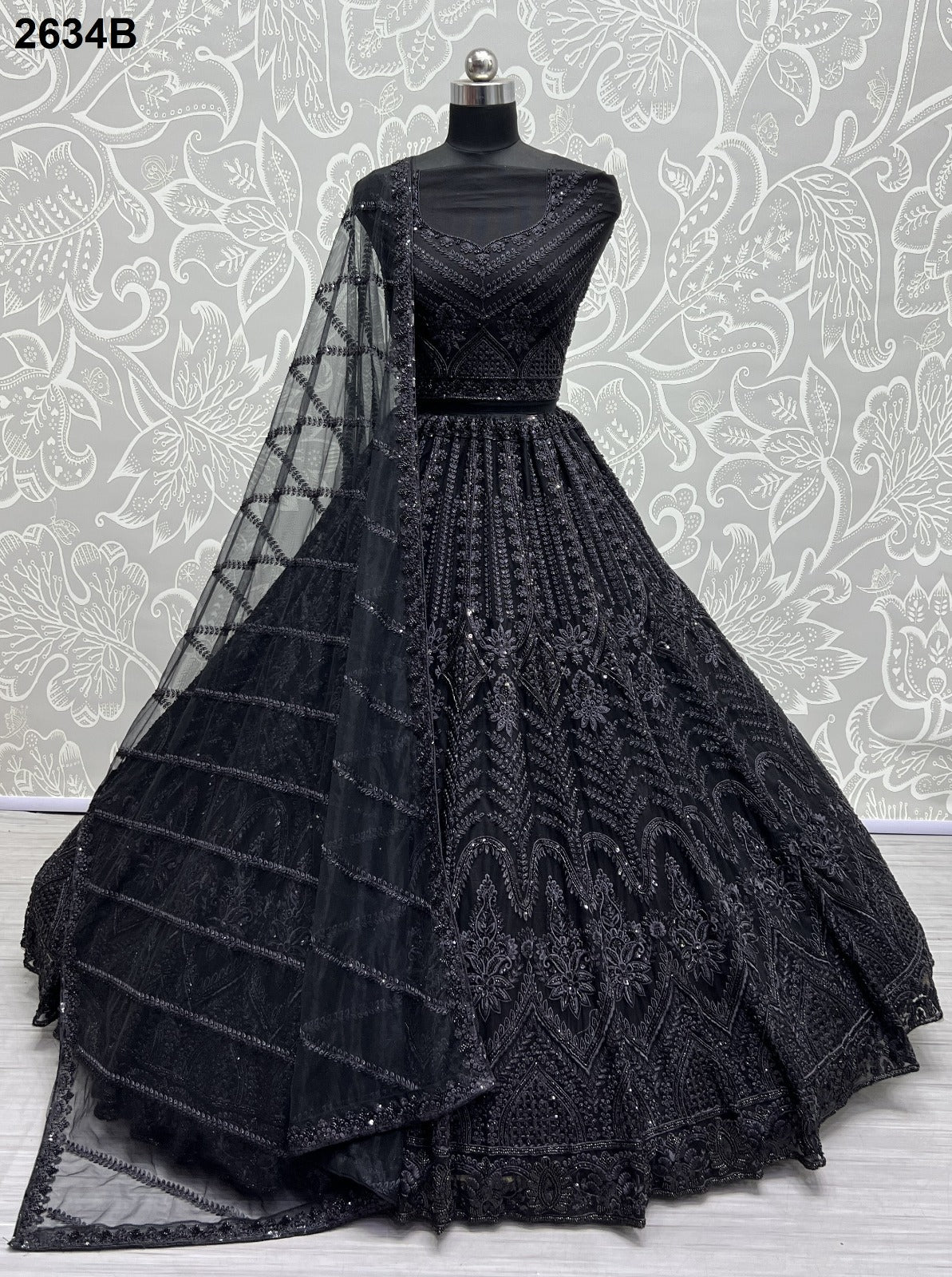 2634 Anjani Art Heavy Net Lehenga Choli