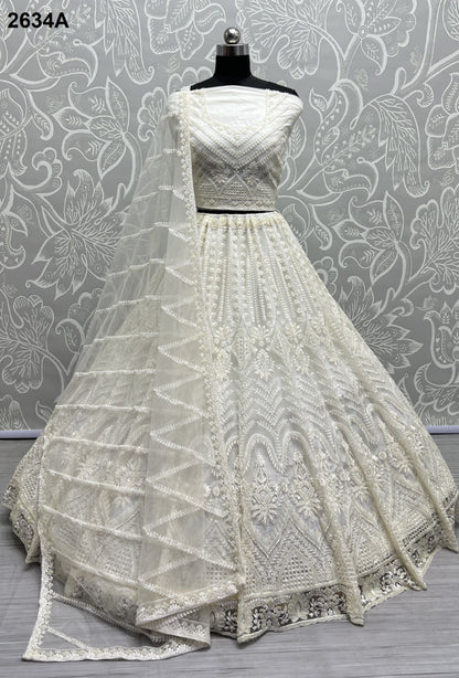 2634 Anjani Art Heavy Net Lehenga Choli