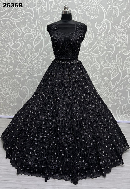 2636 Anjani Art Net Lehenga Choli