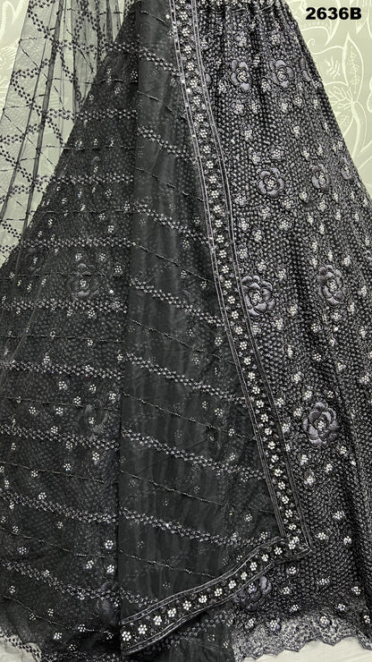2636 Anjani Art Net Lehenga Choli