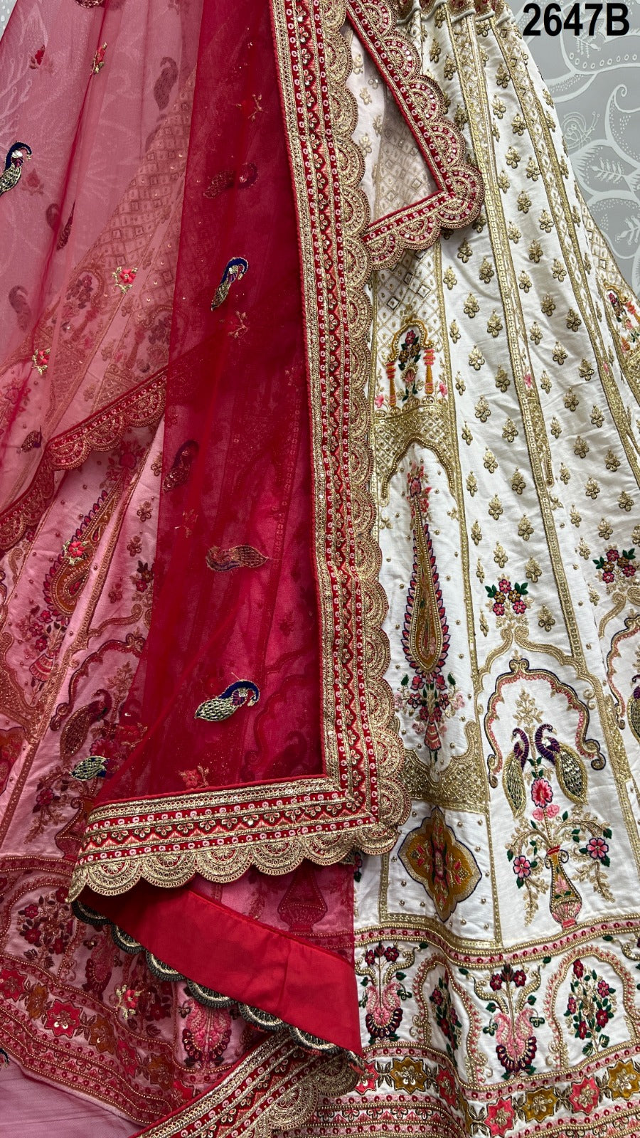 2647 Anjani Art Heavy Silk Bridal Lehenga Choli