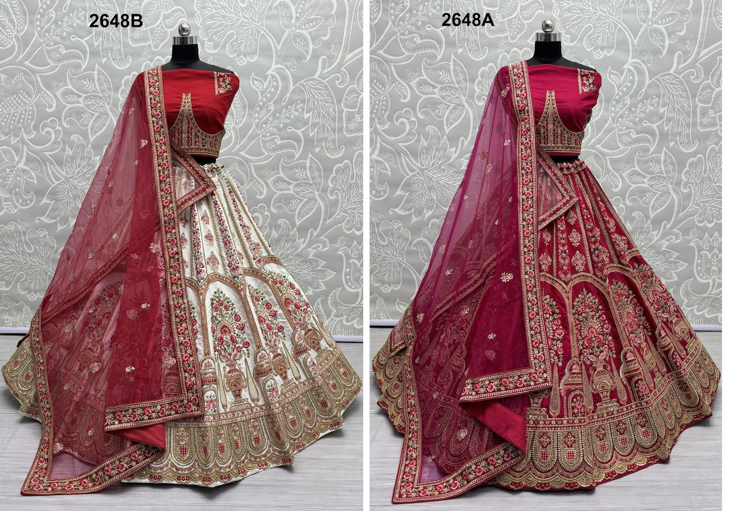 2648 Anjani Art Heavy Silk Lehenga Choli