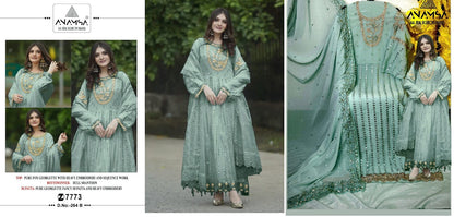 264 Anamsa Fox Georgette Pakistani Salwar Suits