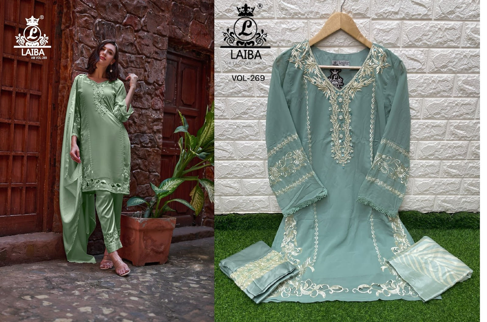 269 Laiba Georgette Pakistani Readymade Suits