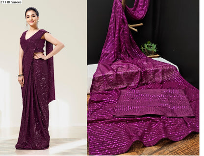 271 Bt Georgette Sarees