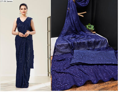 271 Bt Georgette Sarees