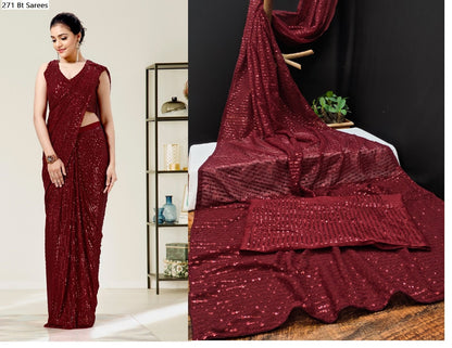 271 Bt Georgette Sarees