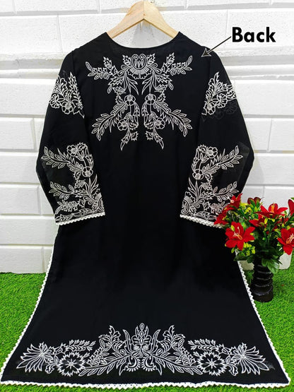 272718-New Al Zain Fox Georgette Pakistani Readymade Suits