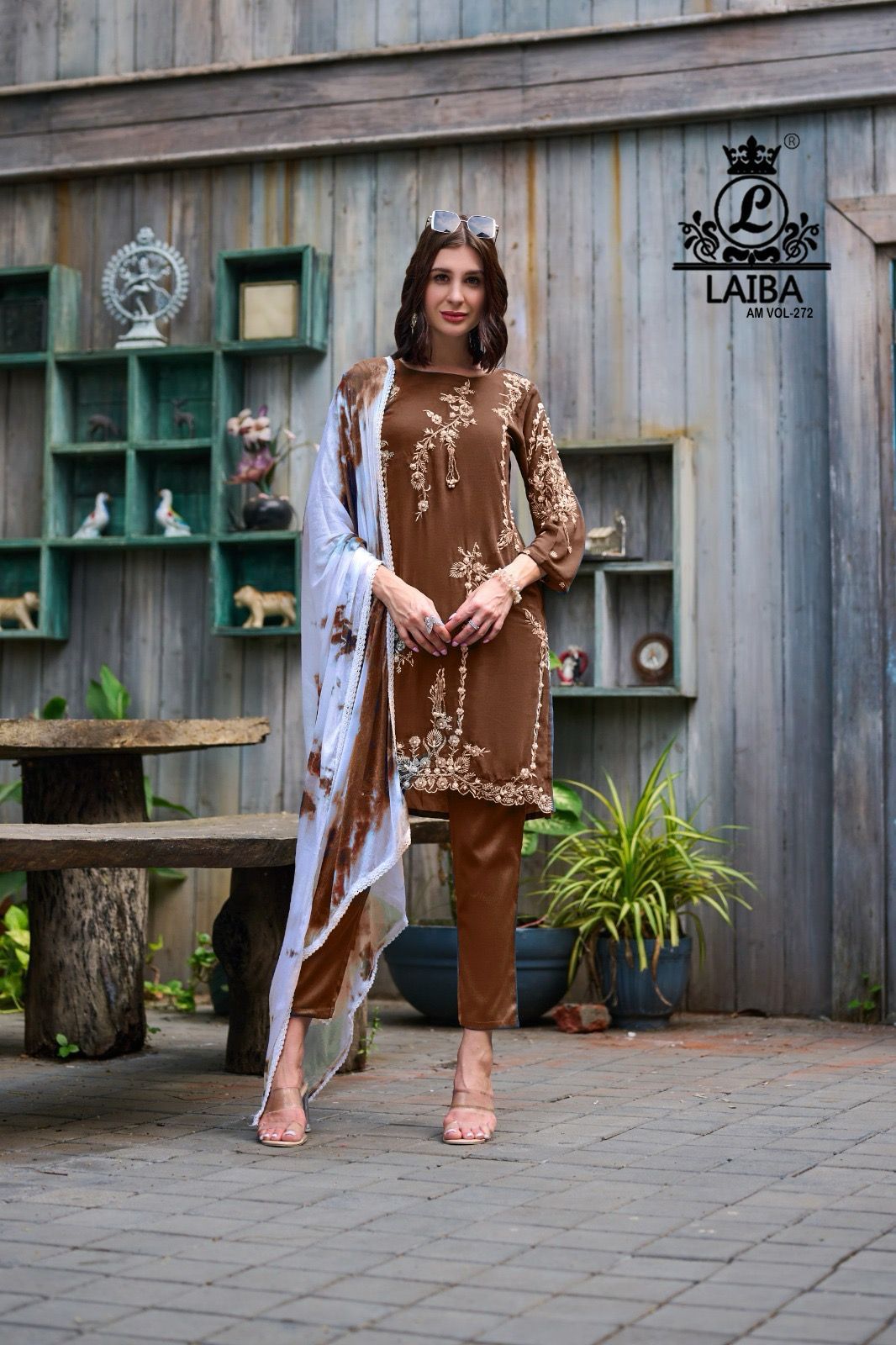 272 Laiba Georgette Pakistani Readymade Suits