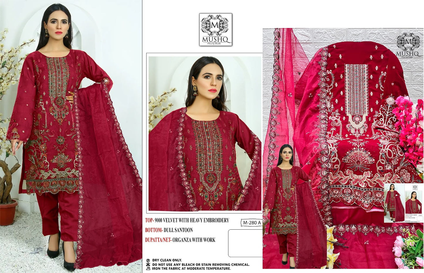 280 Mushq Velvet Suits