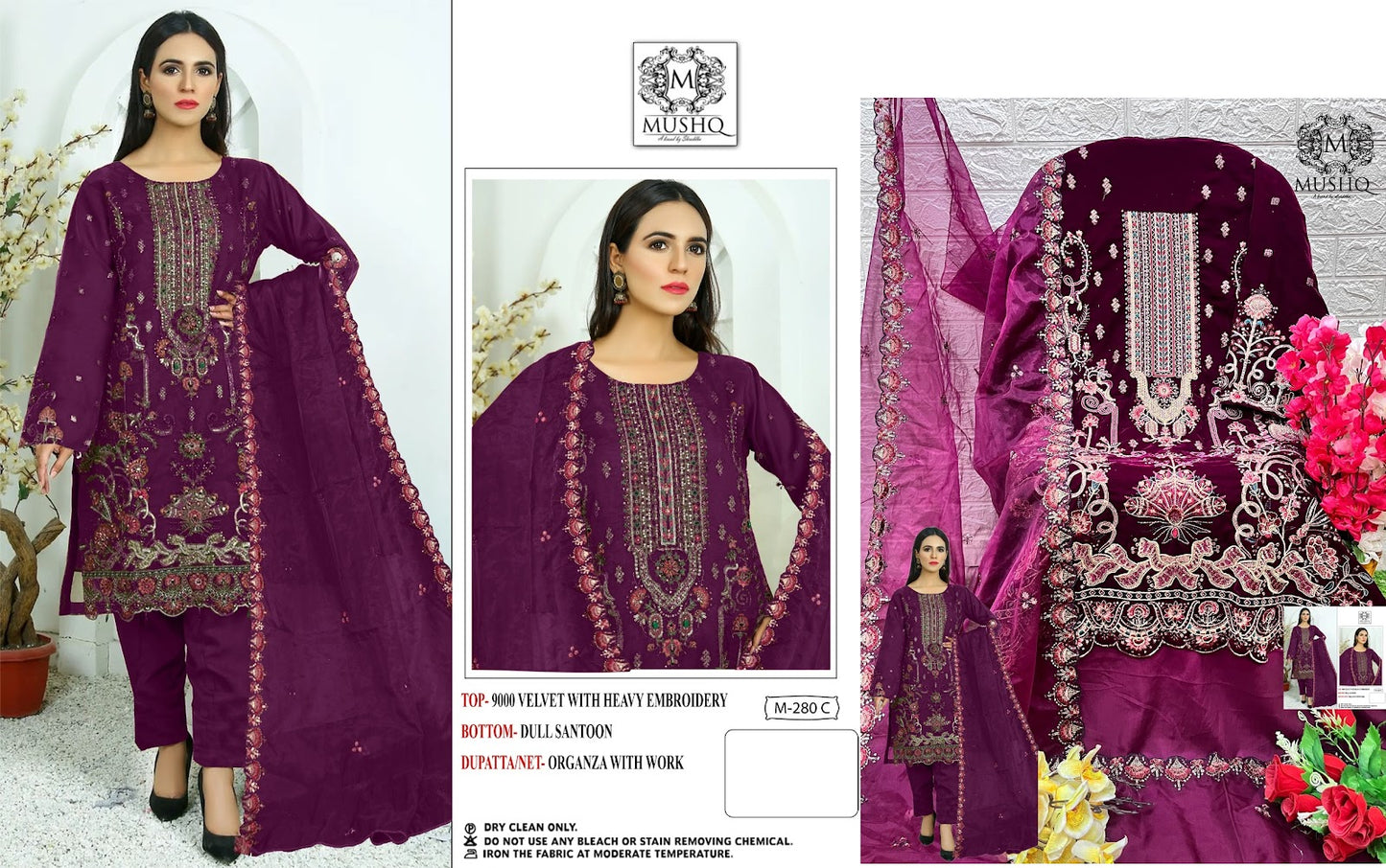 280 Mushq Velvet Suits