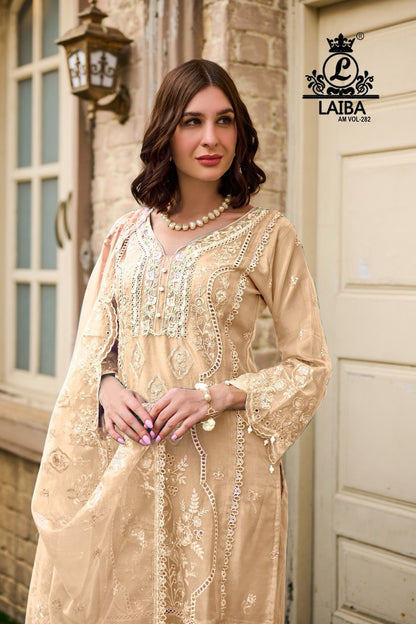 282 Laiba Organza Pakistani Readymade Suits