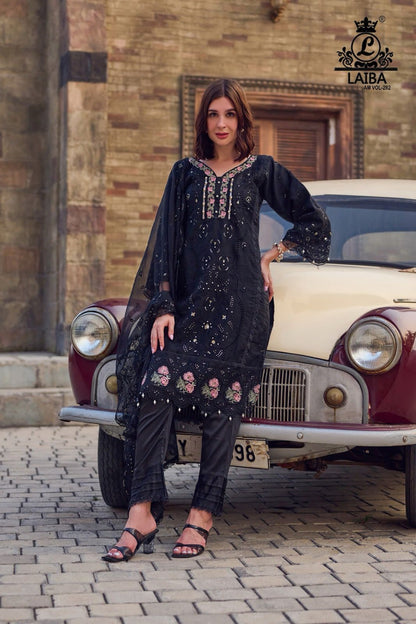 282 Laiba Organza Pakistani Readymade Suits