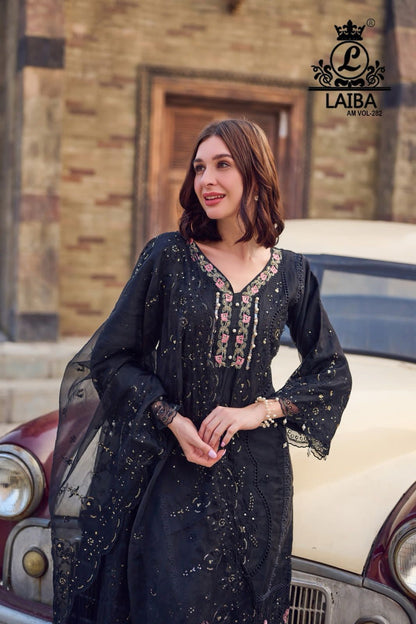 282 Laiba Organza Pakistani Readymade Suits