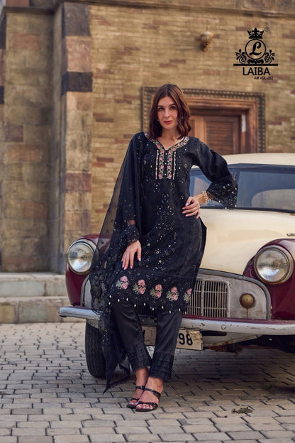 282 Laiba Organza Pakistani Readymade Suits