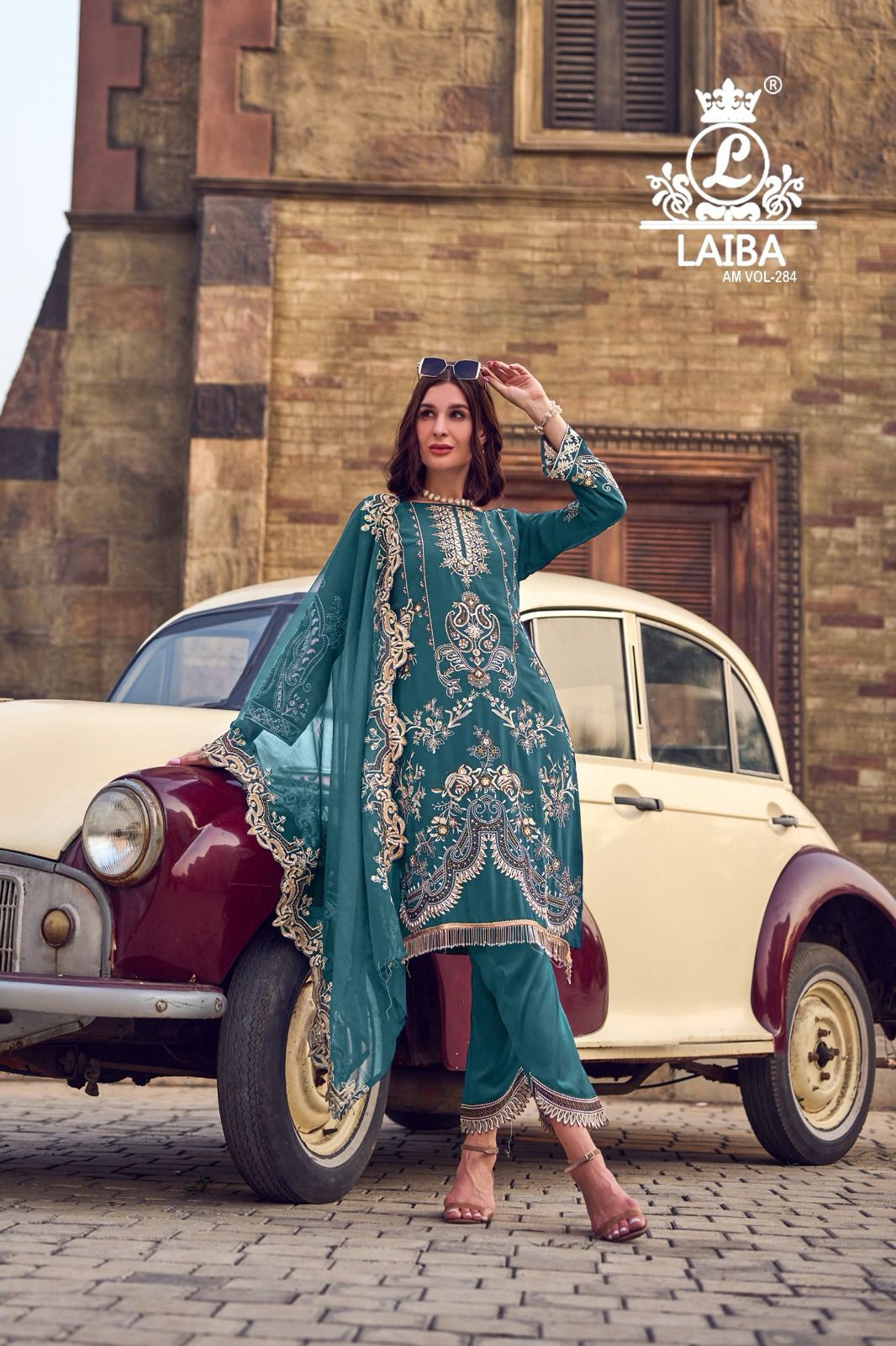 284 Laiba Georgette Pakistani Readymade Suits