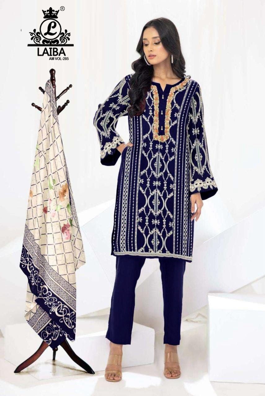 285 Laiba Organza Pakistani Readymade Suits