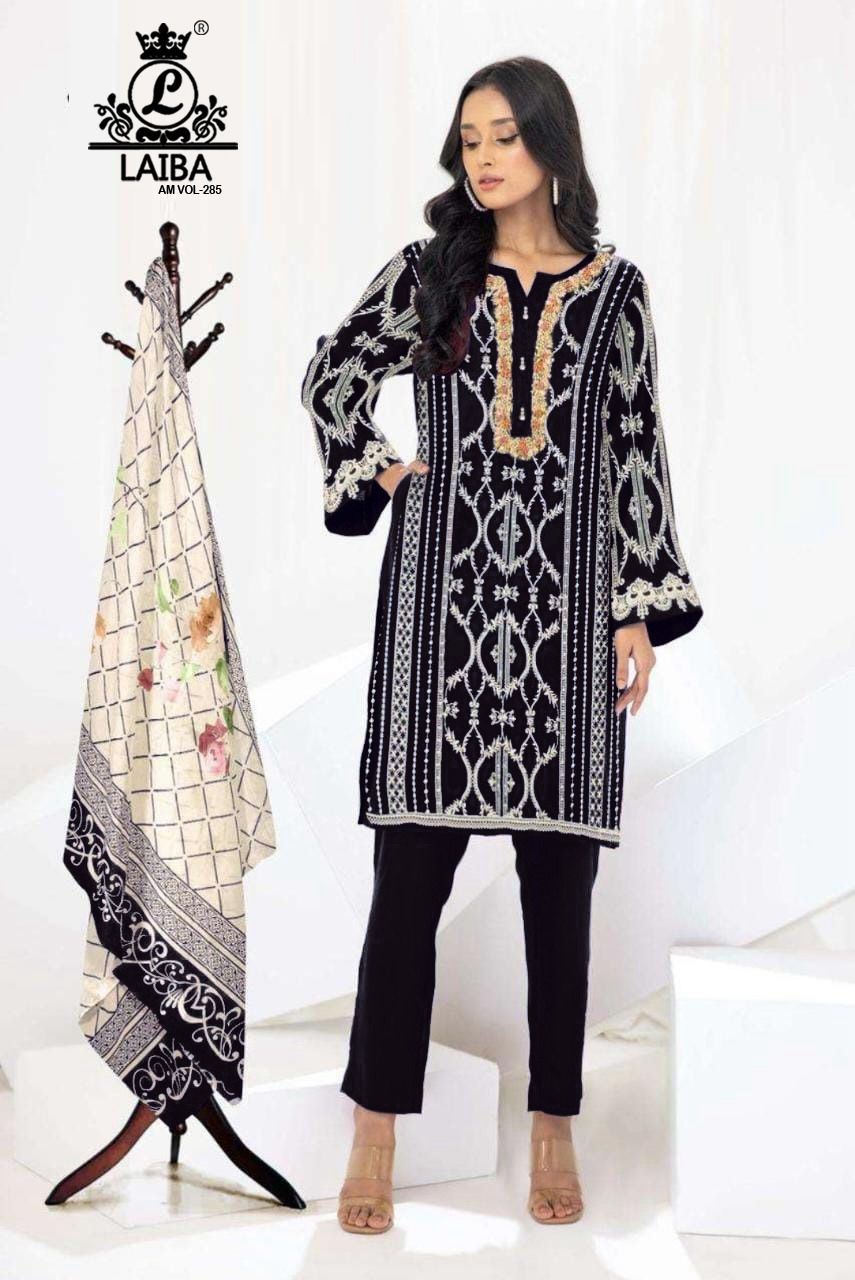 285 Laiba Organza Pakistani Readymade Suits